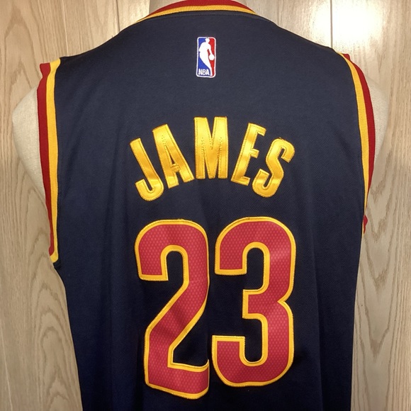 Adidas Cleveland Cavaliers LeBron James basketball Jersey mens size medium - Picture 6 of 9